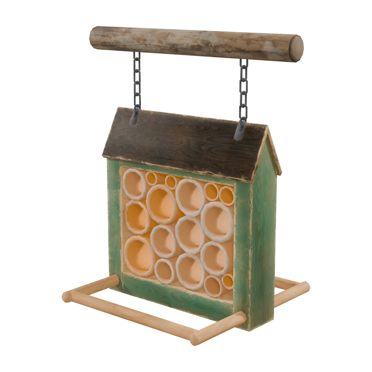 Suspended Puzzle Feeder
