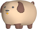 Hundeplüschtier