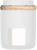 Kerze im Glas