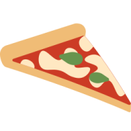 No Cheese Meaty Pizza Slice