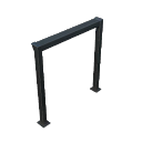 Waterfall and Metal Frame