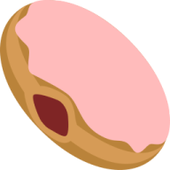 Iced Jelly Donut