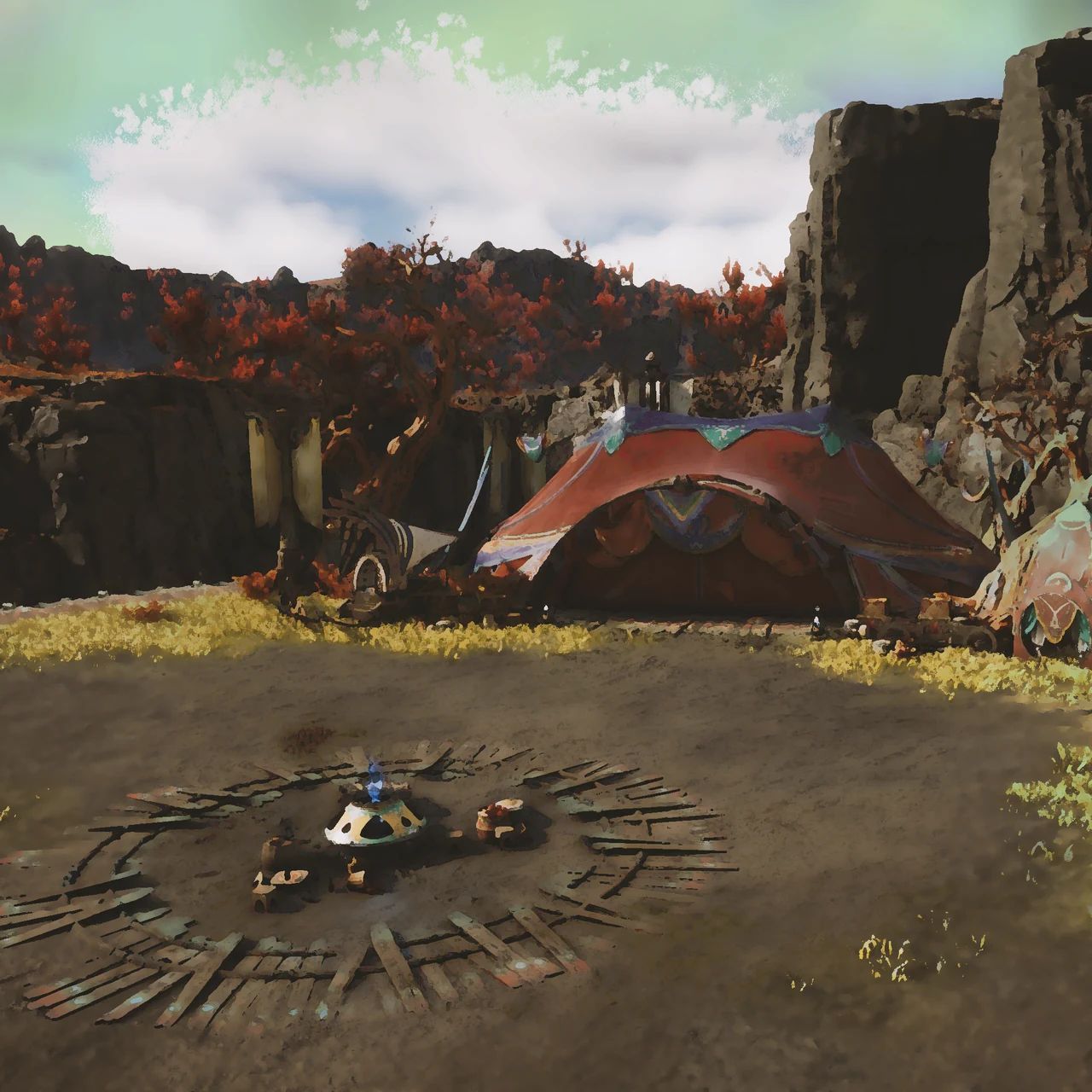 Artwork: Quai Campsite (Bound)