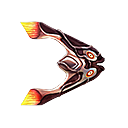 醃漬的熔岩迴旋鏢魚