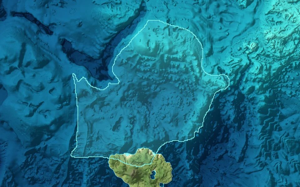 Sparse Reef on the map
