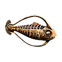 煮熟的脊骨圈圈魚