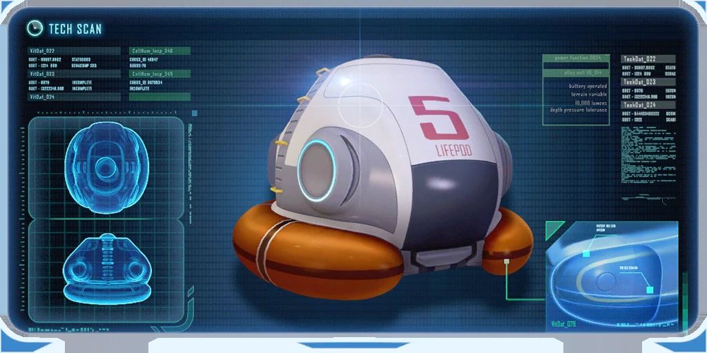 2-Berth Emergency Lifepod