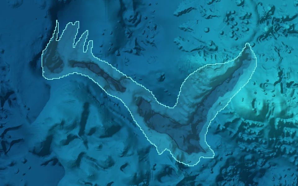 Blood Kelp Zone (south) on the map