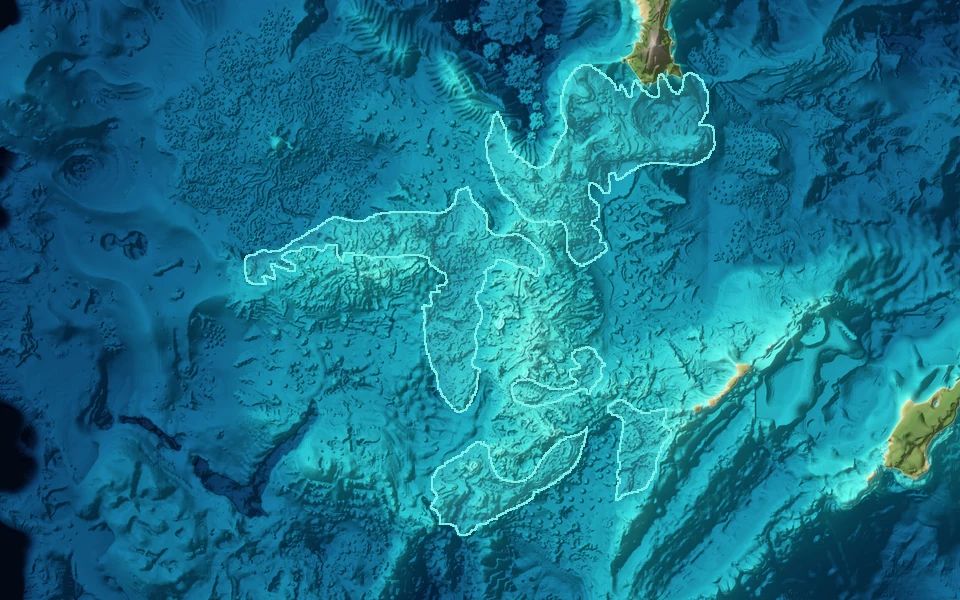 Kelp Forest on the map