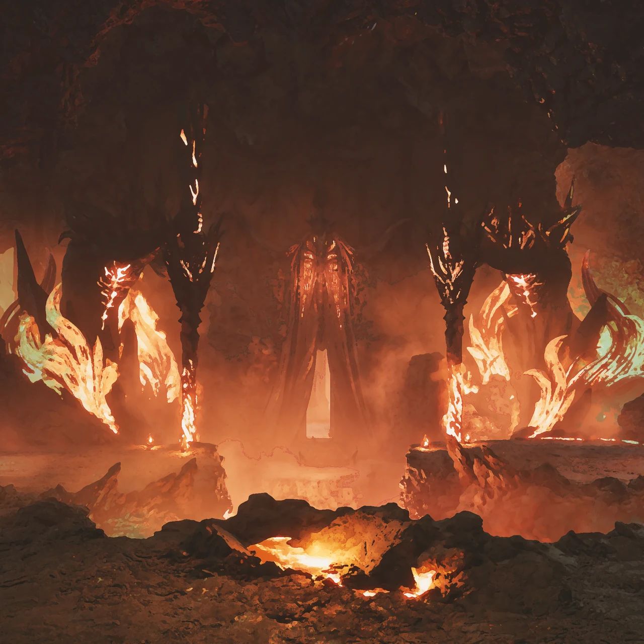 Artwork: Fire Temple