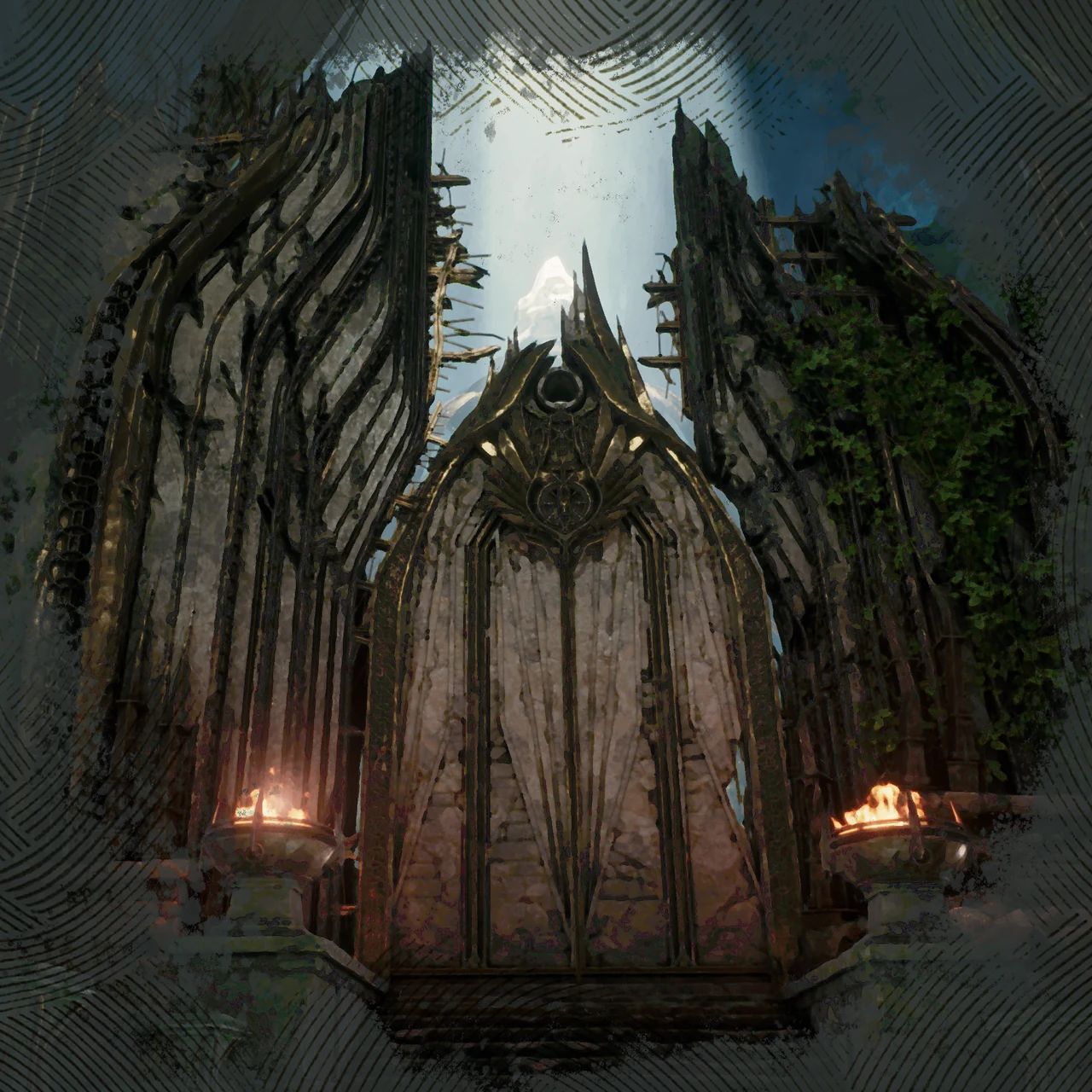 Artwork: Zumion Stone Gate (Bound)