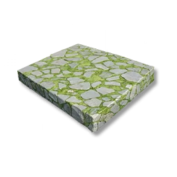 Moss-covered Stone Slab