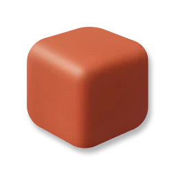 Building Block - Pinkish Brown