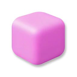 Building Block - Bright Pink