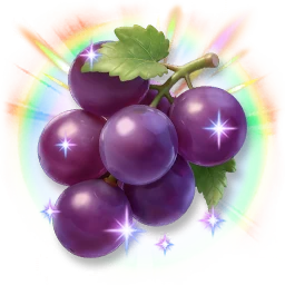Huge Colorful Shining Grapes
