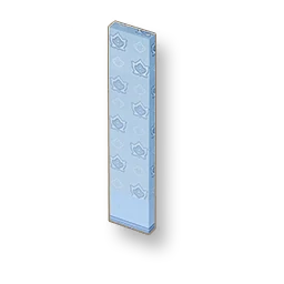Pale Grain - Skyblue Tall Wall