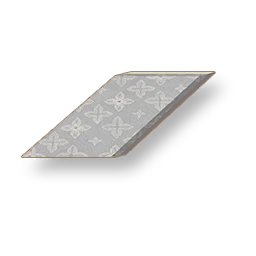 Starburst - Mist Gray Sloped Wall - Left