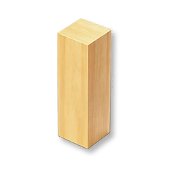 Hardwood Pillar - Maple