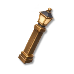 Lamp Fence Post
