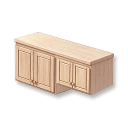 Wooden Wall Cabinet - Spruce