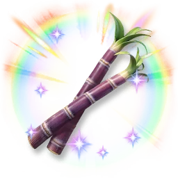 Huge Colorful Shining Sugarcane