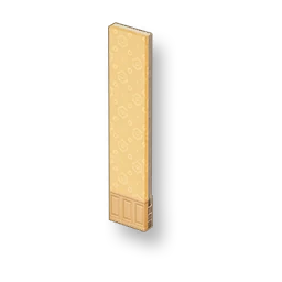 GoGoHomes - Warm Yellow Tall Brick Wall