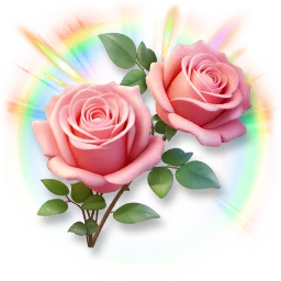 Huge Colorful Rose