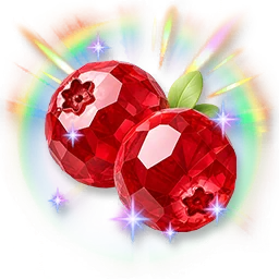 Huge Colorful Shining Crystalline Cranberry