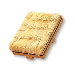 Straw Sloped Roof