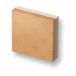 Pale Grain - Warm Brown Two-Tone Low Wall