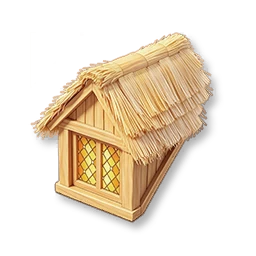 Thatched Stained-Glass Loft