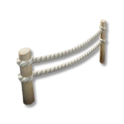 Hemp Rope Fence
