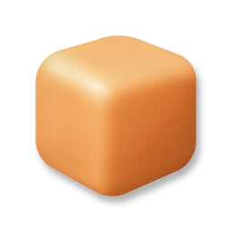 Building Block - Light Orange Brown