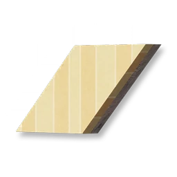 Warmgrain Sloped Wall - Left