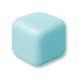 Building Block - Milky Blue