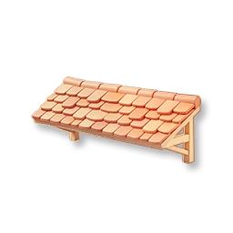 Red Tiled Roof Overhang