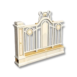 Celestis-Inspired Garden Fence