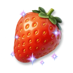 Huge Shining Strawberry