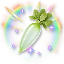 Huge Colorful Shining Crystalline Moondew Radish
