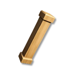 Square Wooden Post