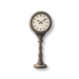 Retro Street Clock