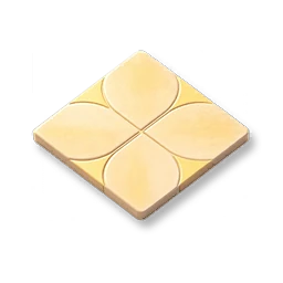 Clover Tile - Almond Yellow