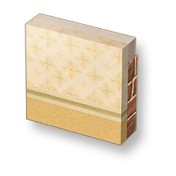 Starburst - Warm Apricot Low Brick Wall