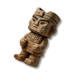 Stone-Carved Figure