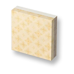 Starburst - Warm Apricot Two-Tone Low Wall