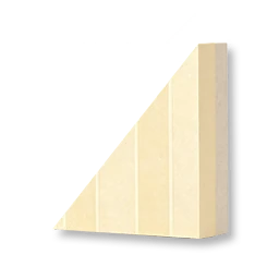 Warmgrain Sloped Wall - Left