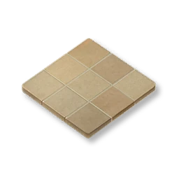 Nine-Grid Floor - Milk Gray