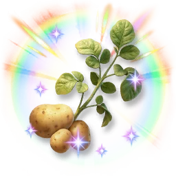 Colorful Shining Potato