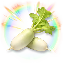 Colorful Moondew Radish