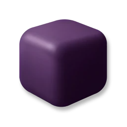 Building Block - Eggplant Purple